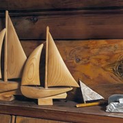 Cover image of Miniature Sailboat